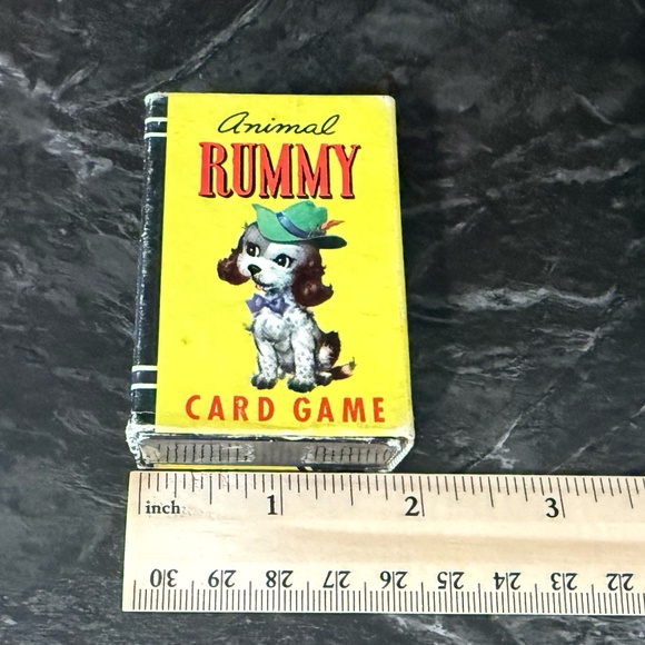 Four Vintage Games (Cards and Blocks) - Picture 2 of 15